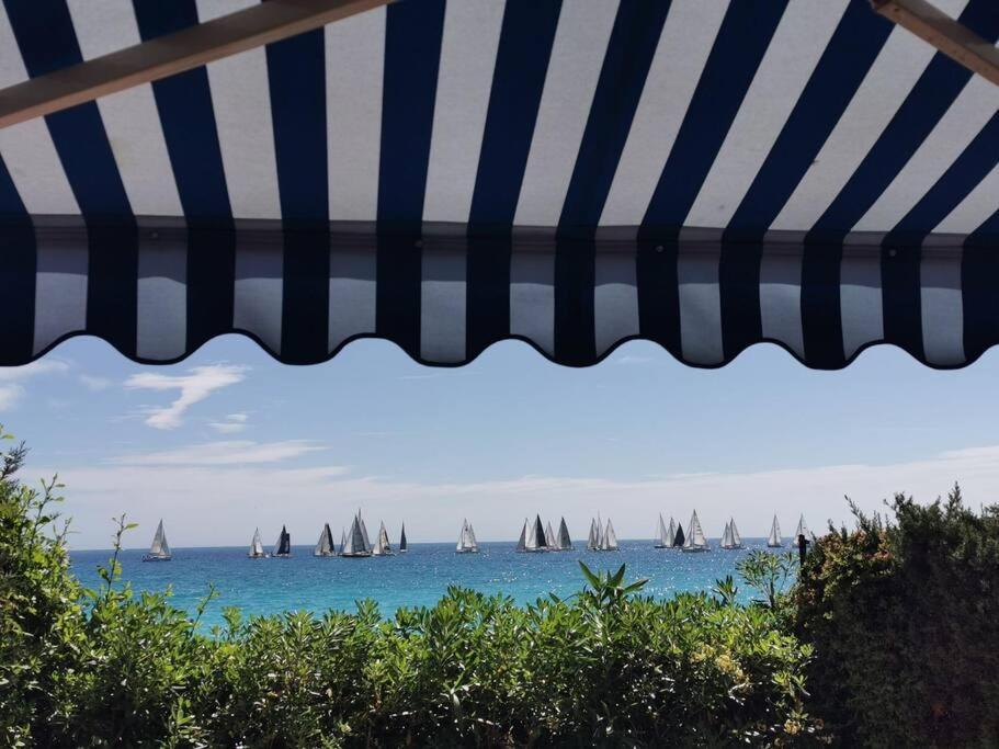 L'Apartment Paradise Sur Mer/80Sqm Beach Front +Ac Menton Buitenkant foto